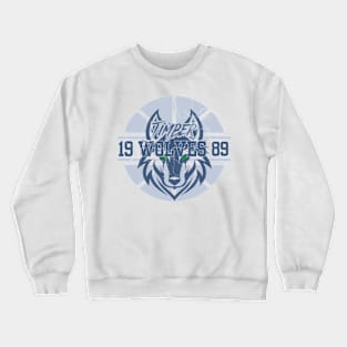 timberwolves basketball Crewneck Sweatshirt